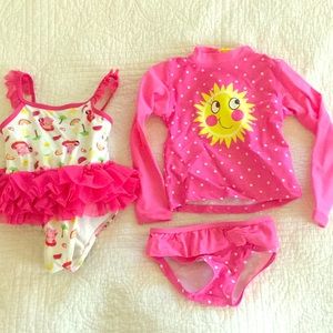 Bathing Suit/Rash Guard Bundle